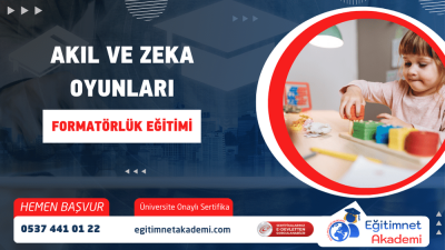 Akıl ve Zeka Oyunları Formatörlük Eğitimi