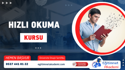 Anlayarak Hızlı Okuma Eğitimi ve Sınavlara Hazırlıkta Hızlı Okuma